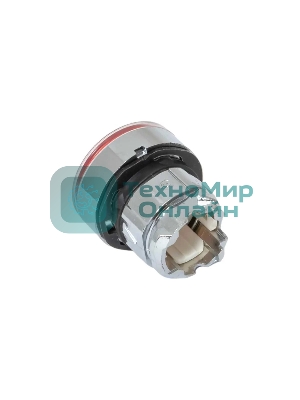 Исполнительный механизм кнопки XB4 красный плоский возвратный без фиксации, без подсветки EKF PROxima XB4BA-R EKF