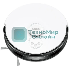 Робот-пылесос TP-Link Tapo RV30 белый/черный, 40 Вт, 5000 мАч Li-Ion, уборка влажная/сухая, пылесборник контейнер 0.4 л
