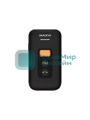 Мобильный телефон Maxvi E5 up черный