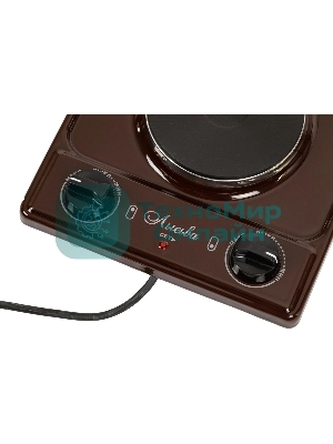 Плита настольная электрическая Лысьва ЭПБ 22 коричневый (настольная)