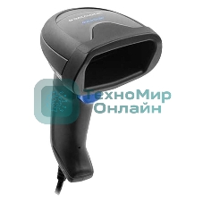 Сканер штрих-кода ручной QW2500 KIT, имидж 2D, 30 скан/сек, USB, черный