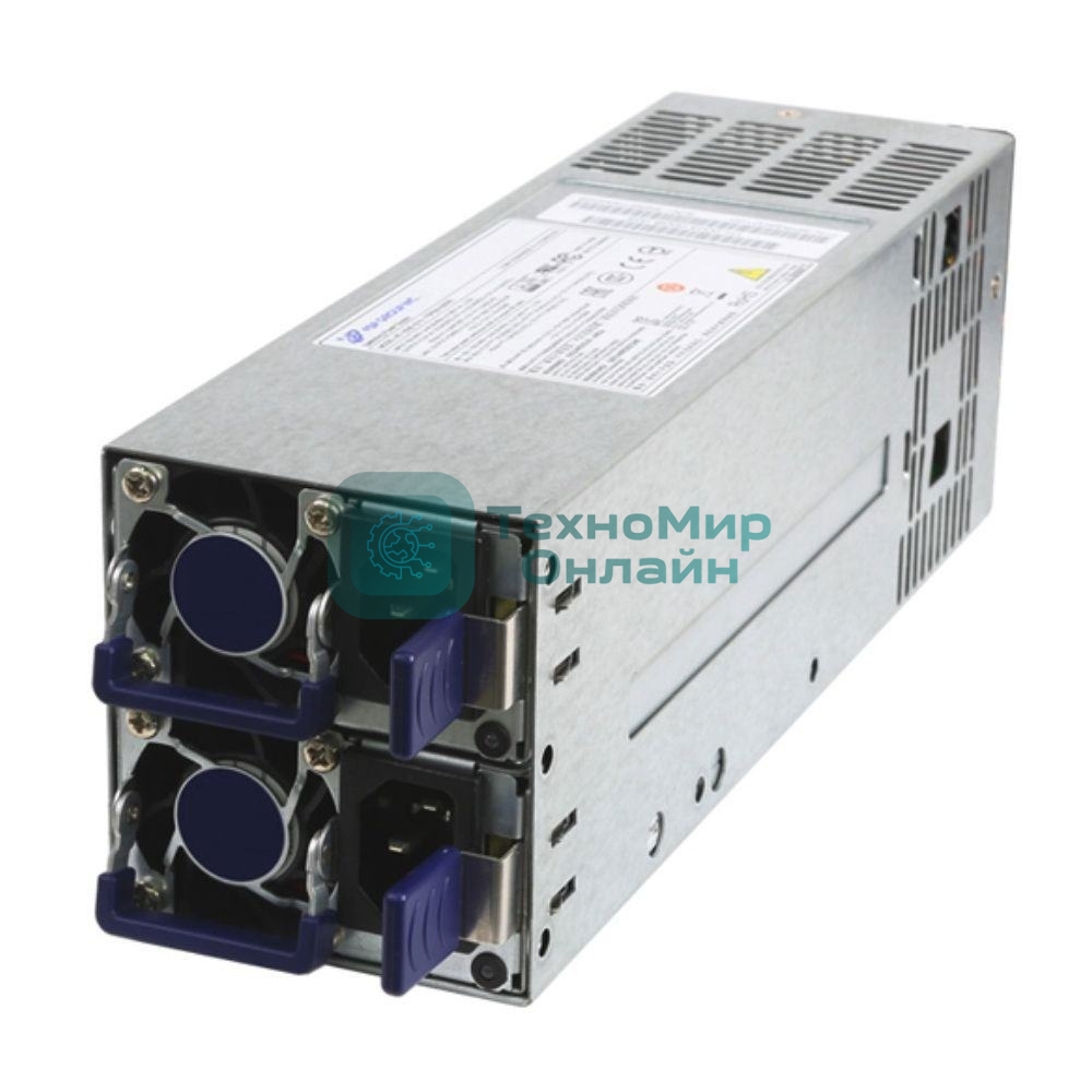 Блок питания FSP FSP1200-50FS 1200W, 2U Redundant (ШВГ=76x84x250мм), 80Plus Platinum, WideRande AC Input: 90V~264V, HVDC input: 180V~310V, RTL 6