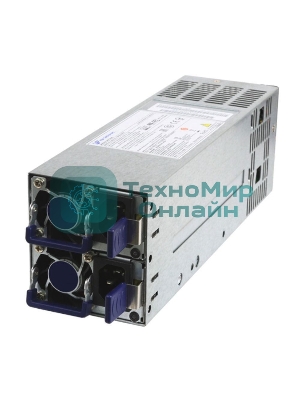 Блок питания FSP FSP1200-50FS 1200W, 2U Redundant (ШВГ=76x84x250мм), 80Plus Platinum, WideRande AC Input: 90V~264V, HVDC input: 180V~310V, RTL 6