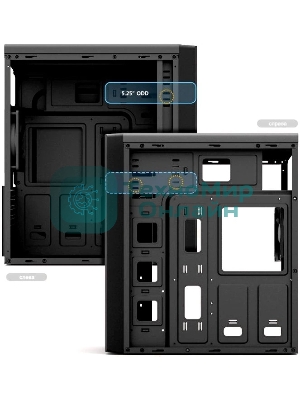Компьютерный корпус Zalman ZM-T6 черный без БП ATX 1xUSB 2.0 1xUSB 3.0 audio bott PSU