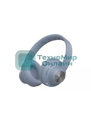 Беспроводные/проводные наушники Harper HB-412 нежно-голубой, накладные, Bluetooth + проводной, до 5 ч