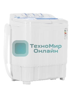 Стиральная машина OPTIMA МСП-40П белая, загрузка вертикальная 4кг, 1350 об/мин., класс: A