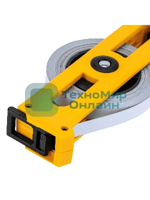 Рулетка геодезическая Denzel 20 м х 13 мм, открытый корпус, металлическая лента