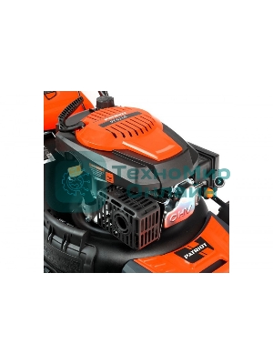 Газонокосилка бензиновая PATRIOT PT 52LS 512109024 Рабочий объем 200сс, мощность 6.5л.с., рабочая ширина 51 см, корпус сталь, регул. высоты 30-75мм прорезин. колеса 178-254мм, травосбор. 60л