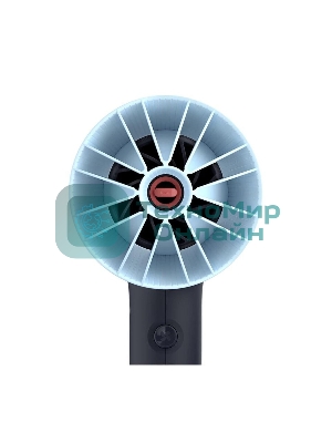 Фен Philips BHD360/20 черный/синий, 2100 Вт, ионизация