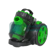 Пылесос Blackton Bt VC1604C черный/зеленый, 350/1600 Вт, уборка влажная/сухая, пылесборник контейнер 2 л