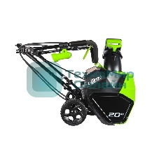 Снегоуборщик аккумуляторный GreenWorks GD40ST, 40V, 51 см, бесщеточный, без АКБ и ЗУ (2600007)