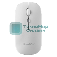 Мышь беспроводная Dual BT+USB с зарядкой Smartbuy X31 белая (SBM731DW) /100.  