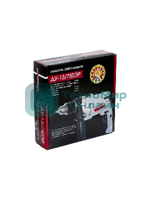 Дрель ударная ИНТЕРСКОЛ ДУ-13/750ЭР 546.1.0.00