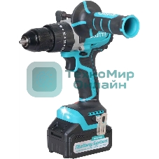 Дрель-шуруповерт Sturm CD2080, 18 В, 3 Ач, 80 Нм, бесщеточный