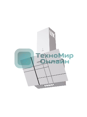 Вытяжка каминная LEX Moza 600 R1 белый, 60 см, 650 куб. м/ч, 46 дБ