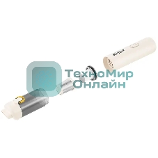 Пылесос ручной Kitfort КТ-5199 белый/черный, 90 Вт, уборка сухая, пылесборник контейнер 0.1 л