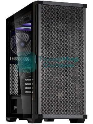 Компьютерный корпус ZALMAN Z10, ATX, черный, WINDOW, 2x3.5