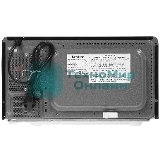 Микроволновая печь Tesler MM-2002 зеркальный/черный, 20 л, 700 Вт, переключатели - поворотный механизм