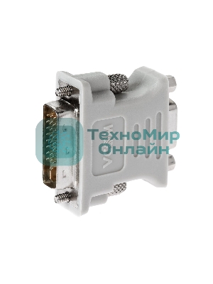 Переходник VCOM Адаптер DVI-I - VGA(15F)