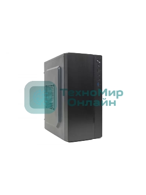 Компьютерный корпус mATX Filum T05 черный, без БП, USB 3.0