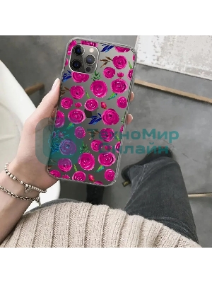 Чехол (клип-кейс) Gresso Air для Apple iPhone 12/12 Pro прозрачный/рисунок gr17aaae9075