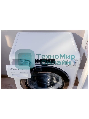 Стиральная машина Candy Smart Pro Inverter CSO4 276TWMB-07 белый, загрузка фронтальная 7 кг, 1200 об/мин., класс: А