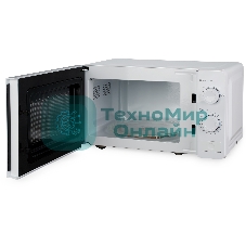 Микроволновая печь Hyundai HYM-M2009 белый, 20 л, 700 Вт, переключатели - поворотный механизм