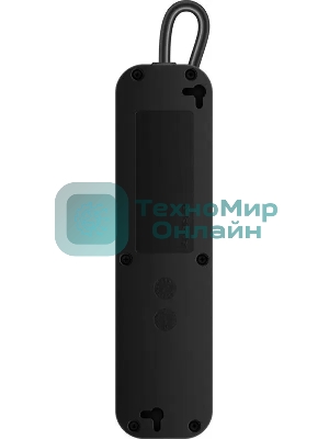 Удлинитель Defender M418 черный, 1.8 м, EURO, 4 розетки, 2200 Вт