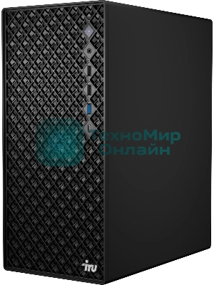 Компьютер IRU Tactio 520B6SB MT Ryzen 5 8600G (4.3) 16Gb SSD 512Gb RGr FreeDOS 2.5xGbitEth 450W черный (RUS) (2116631)