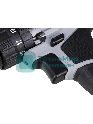 Дрель-шуруповерт ИНТЕРСКОЛ ДАУ-13/18ВК, 18 В, 1,5 Ач, 45 Нм, щеточный, ударный