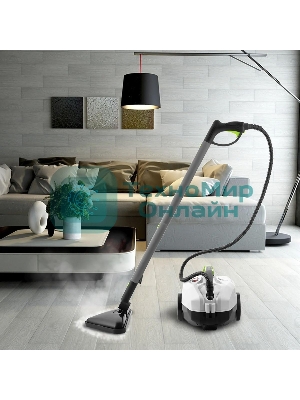 Пароочиститель Kitfort КТ-935 Мощность: 2000 Вт. Емкость бойлера: 2 л. Максимальное давление пара: 5 б