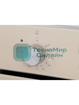 Шкаф духовой электрический Maunfeld EOEM516BG, 45 см, 51 л, бежевый, встраиваемый