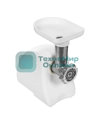 Мясорубка электрическая Ротор Экстра-Р ЭМШ 35/250-2 белый, 1500 Вт, 0.6 кг/мин, реверс, насадки - 2