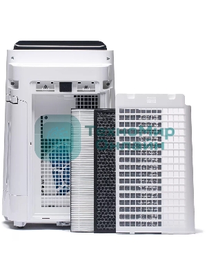 Климатический комплекс Sharp KC-D41RW/RB белый/черный, 26 м², 2.5 л, HEPA-фильтр, ионизация Plasmacluster, гигростат