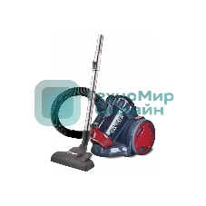 Пылесос Sakura SA-8323R красный/серый, 350/1800 Вт, уборка сухая, пылесборник контейнер 2 л