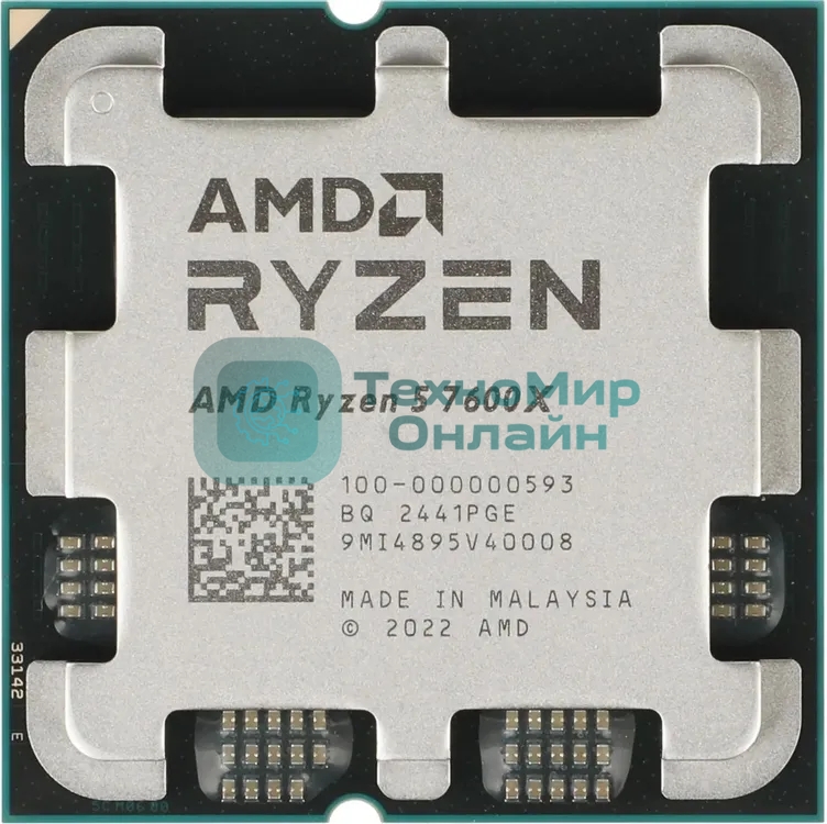 Процессор AMD Ryzen 5 7600X Soc-AM5 4.7GHz OEM