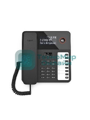 Телефон проводной Gigaset DESK600 черный