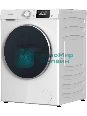 Стиральная машина Hyundai WFD9212 белая, загрузка фронтальная 12кг, 1200 об/мин., класс: A+++