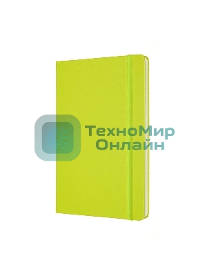 Блокнот Moleskine CLASSIC QP060C2 Large 130х210 мм, 240 страниц, линейка, твердая обложка, лайм