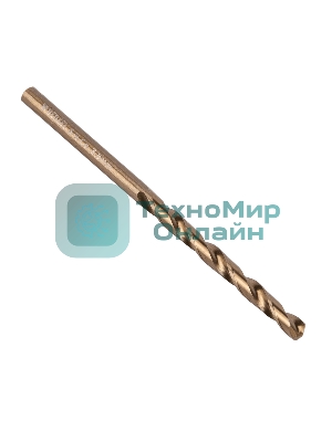 Сверло по металлу Denzel 3,5 мм, HSS Co-8%