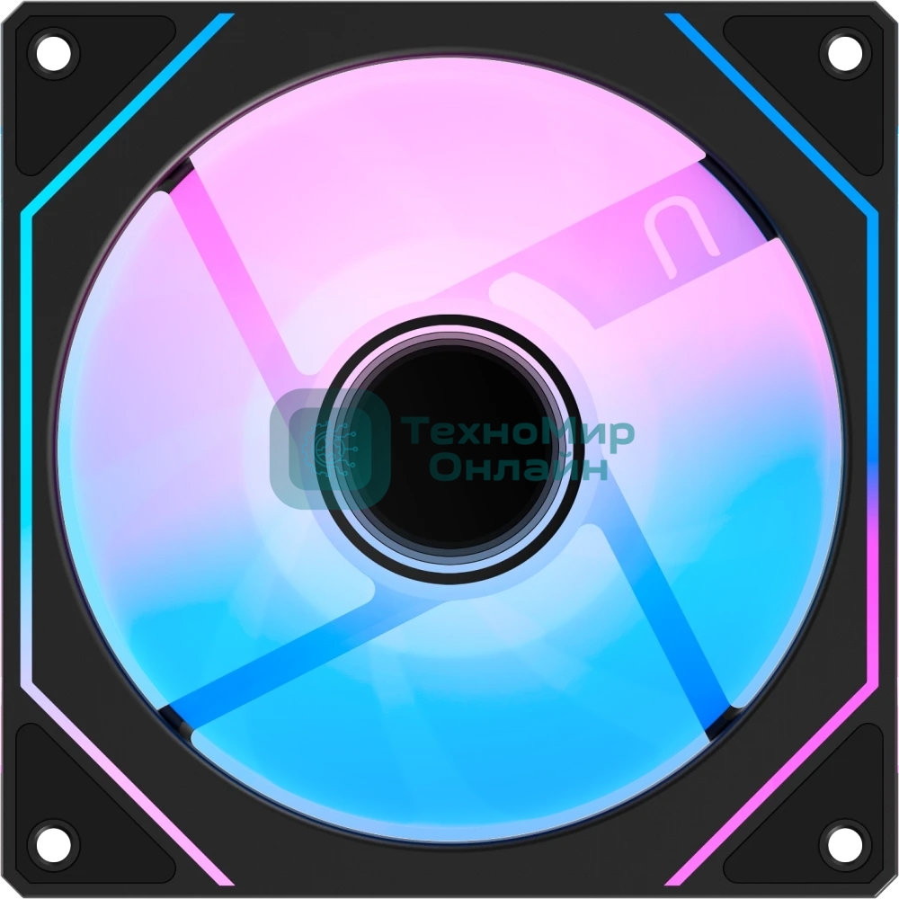 Вентилятор для корпуса Ocypus Gamma F12 ARGb REVERSE BLADE BK (Gamma-F12-BK1AM01X-GL)