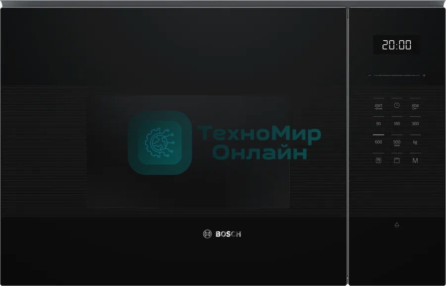 Встраиваемая микроволновая печь Bosch BEL554MB2 25л. 900Вт черный