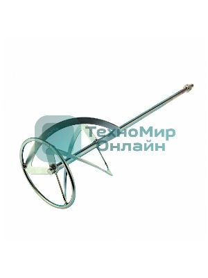 Насадка для миксера Сибртех, для тяжелых растворов,160 х 590 мм, оцинкованная,хвостовик резьба М14