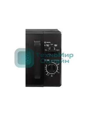 Микроволновая печь home HMM207DB черный, 20 л, 700 Вт, переключатели - поворотный механизм