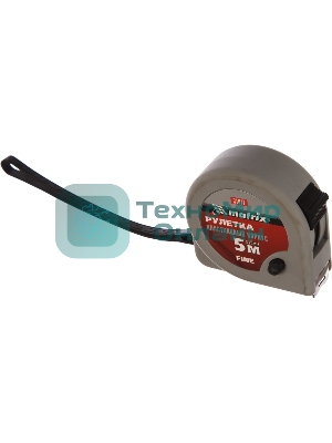 Рулетка Matrix Fine, 5 м х 19 мм, пластиковый корпус