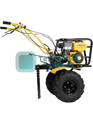 Мотоблок Denzel DPT-670S-PRO, 7 л.с., ремен.сцеп, фрез 3х4, ШОМ, передачи 6В/2Н