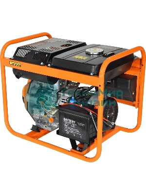 Электрогенератор бензиновый Carver PPG-5000DE, 3.6 кВт, 101 дБ, 75 кг