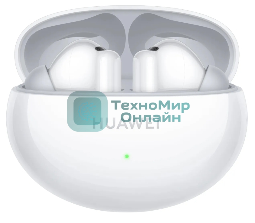 Наушники TWS Huawei FreeBuds 6i (Orca-T100) белый, внутриканальные, Bluetooth, активное шумоподавление, 8 ч