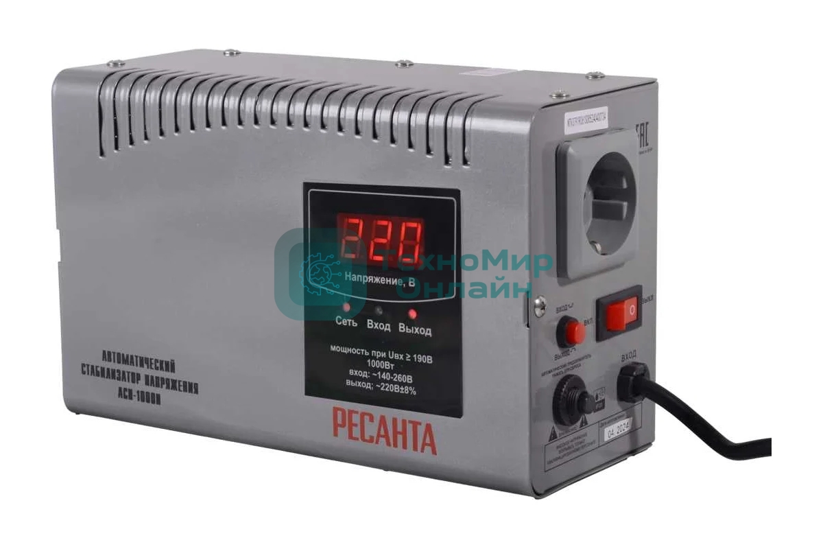 Стабилизатор АСН-1000 Н Ресанта