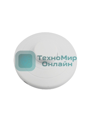 Выключатель кнопочный Rexant 250V 2А ON-OFF белый (напольный - для лампы)